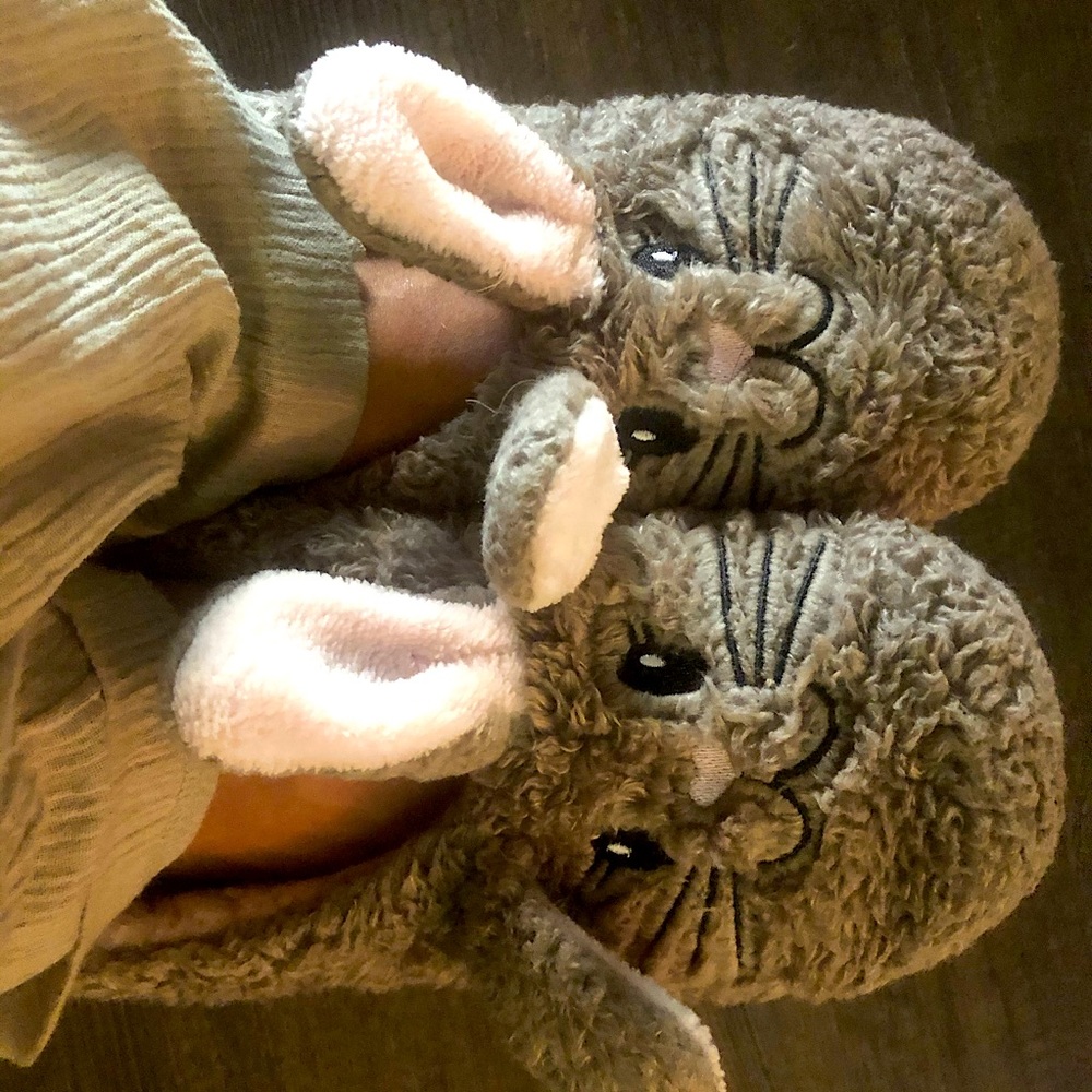 Home Bunny Snuggle Shoes Comfortable Cute